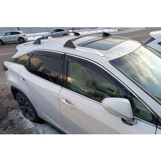 Багажник (поперечины) на интегрированные рейлинги OEM (2 шт.) Lexus RX 2016-2022 гг. фото 1