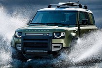 Land Rover Defender 2019- гг. Багажник (поперечины) на интегрированные рейлинги OEM (2 шт.) фото 1