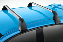 Toyota Corolla 2019- гг. Поперечины багажника на интегрированные рейлинги OEM (HB, 2 шт.) фото 6