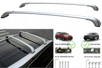 Toyota Highlander 2013-2019 гг. Багажник (поперечины) на интегрированные рейлинги OEM (2 шт.) Черный фото 9