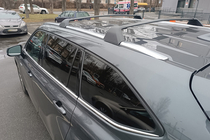 Toyota Highlander 2019- гг. Багажник (поперечины) на интегрированные рейлинги OEM (2 шт.) фото 3