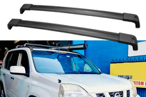 Nissan X-trail T31 2007-2014 гг. Поперечины в штатные места OEM, с замком (2 шт.) фото 3