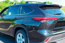 Toyota Highlander 2019- гг. Поперечины в штатные места OEM, с замком (2 шт.) фото 1