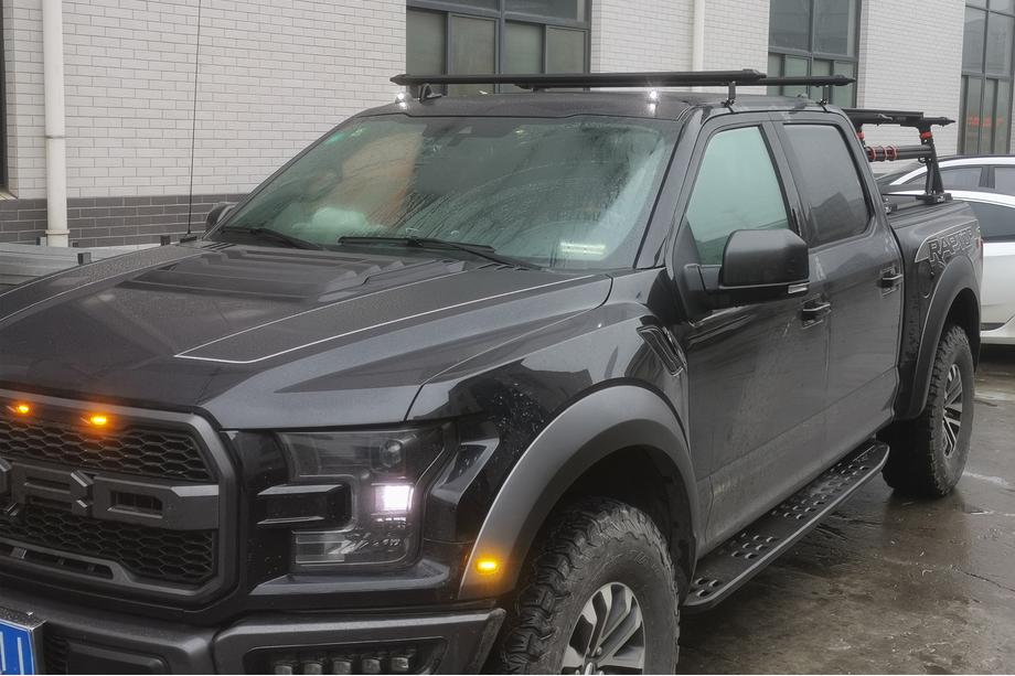 Ford F-150 2014-2021 гг. Поперечины багажника на гладкую крышу OEM (2 шт.) Image