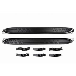 Боковые пороги HARMS (2 шт) Toyota Land Cruiser Prado 120 2002-2009 гг. фото 1