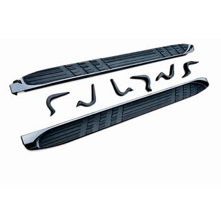 Боковые пороги HARMS (2 шт) Toyota Land Cruiser Prado 120 2002-2009 гг. фото 4