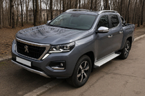Ford Ranger 2011–2022 гг. Рейлинги серые OEM (Алюминий) фото 2