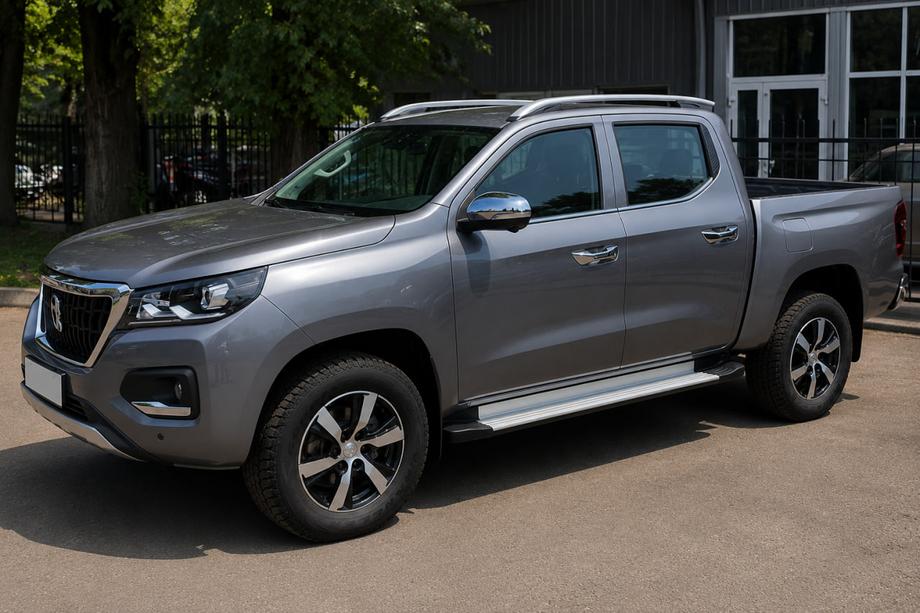 Ford Ranger 2011–2022 гг. Рейлинги серые OEM (Алюминий) Image