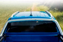 Volkswagen Amarok 2022- гг. Рейлинги серые OEM (ABS-пластик, установка на клей) фото 5