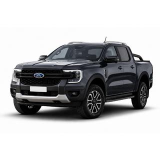 Рейлинги серые OEM (ABS-пластик, установка на клей) Ford Ranger 2022- гг. фото 1