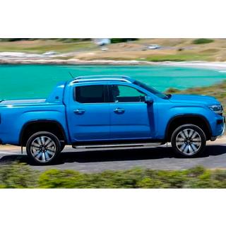 Рейлинги серые OEM (ABS-пластик, установка на клей) Ford Ranger 2022- гг. фото 4