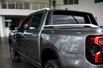 Ford Ranger 2022- гг. Рейлинги серые OEM (Алюминий) фото 1