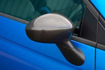 Fiat 500/500L 2013-2022 гг. Накладки на Зеркала 2007-2015 (2 шт., Натуральный Карбон) фото 18