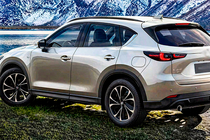 Mazda CX-5 2017–2025 гг. Интегрированные рейлинги OEM (2 шт.) Серый фото 9