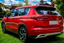 Mitsubishi Outlander 2021- гг. Интегрированные рейлинги OEM (2 шт.) Серый фото 7