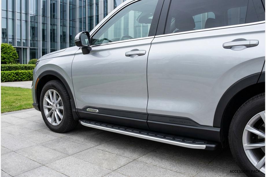 Honda CRV 2022- гг. Боковые пороги Fullmond (2 шт., Алюминий) Image