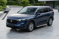 Honda CRV 2022- гг. Боковые Подножки Shining V1 (2 шт., Алюминий) фото 1
