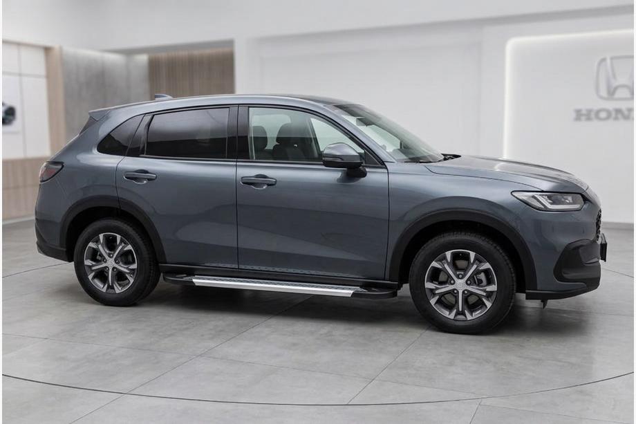 Honda ZR-V 2022- гг. Боковые Подножки Vision New Grey (2 шт., Алюминий) Image
