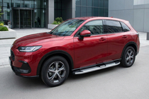 Honda ZR-V 2022- гг. Боковые Подножки Mevsim Grey (2 шт., Алюминий) фото 1