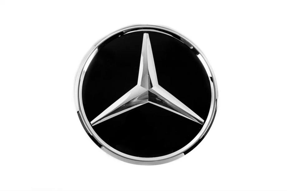 Mercedes GLE coupe C292 2015-2019 гг. Распродажа Передняя эмблема под стеклом, хромированная окантовка a0008880111 Image