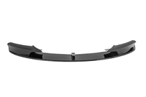 BMW 3 серия F30/F31 2012-2019 гг. Передняя лип-накладка BM (для M-Sport, черный глянец) фото 1