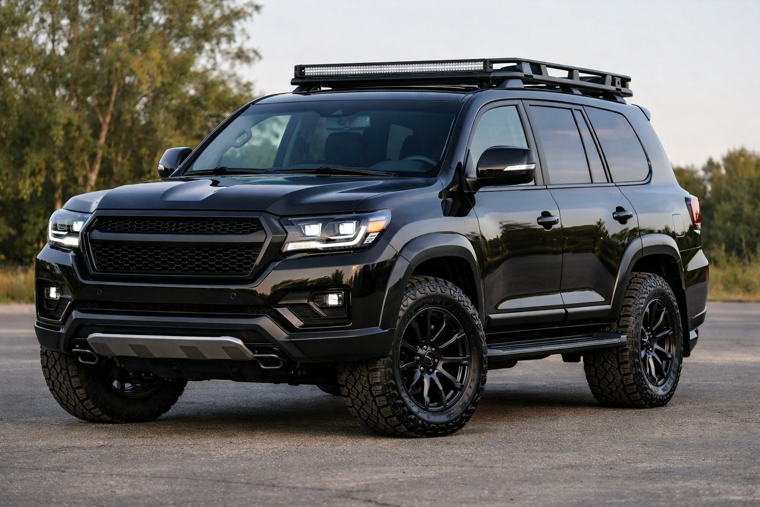 План апгрейда Toyota Land Cruiser 200 для более современного вида