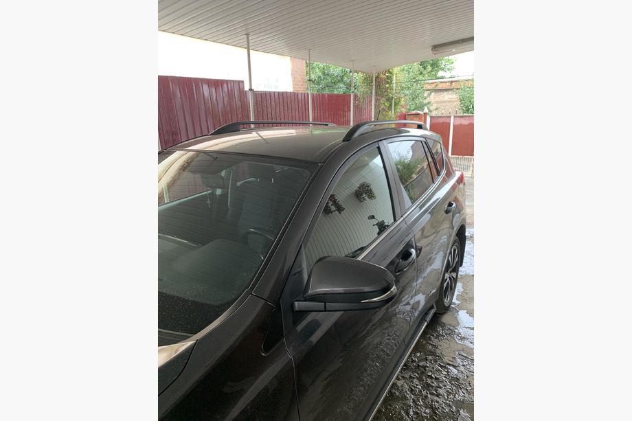 Toyota Rav 4 2013-2018 гг. Рейлинги Skyport BLACK Image