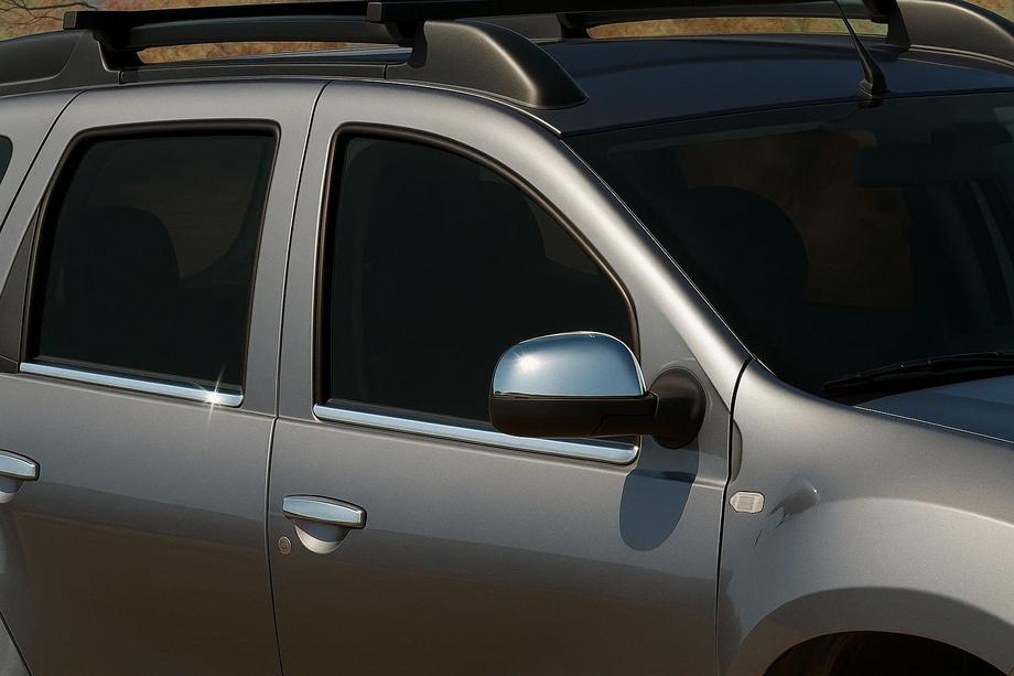 Nissan Terrano 2014- гг. Накладки на Зеркала Вариант 1 (2 шт) Image