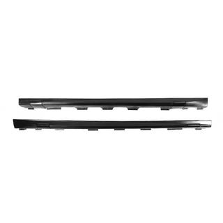 Боковые пороги DPT V-10 (черный глянец) Volkswagen Golf 7/E-Golf 2012-2020 гг. фото 1