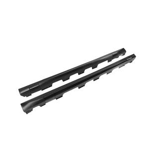 Боковые пороги DPT V-10 (черный глянец) Volkswagen Golf 7/E-Golf 2012-2020 гг. фото 3