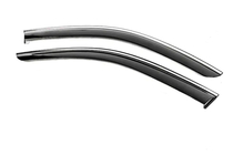 Mercedes GLE/ML class W166 2011-2018 гг. Ветровики с хромированным молдингом Niken Luxury (2 шт) фото 2