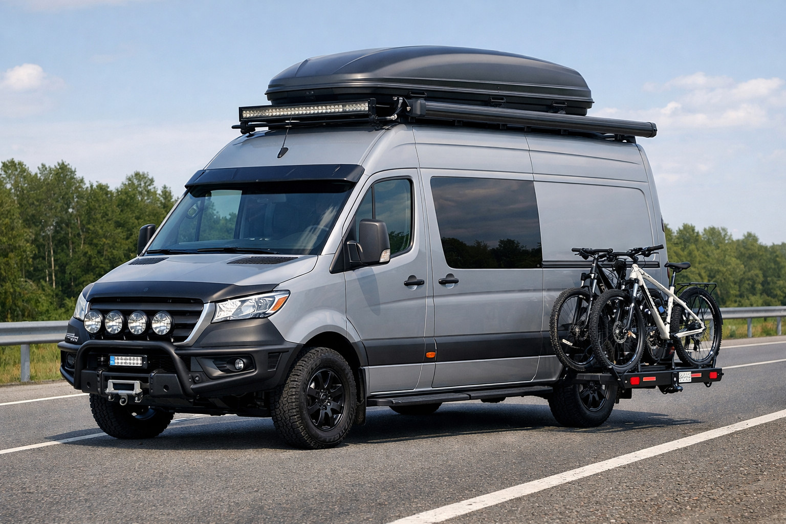 Что поставить на Mercedes Sprinter W907/W910 для трассы