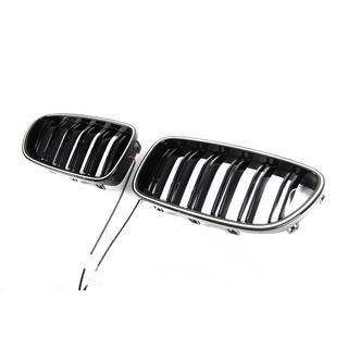 Ноздри M-Look LED (чёрный глянец) BMW 5 серия F10/F11 2010–2016 гг. фото 3
