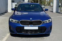 BMW 3 серия G20/G21 2018- гг. Ноздри 1-Bar LED (2022+, черный глянец) фото 1