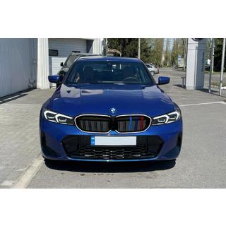 Ноздри M-Color LED (2022+, чёрный глянец) BMW 3 серия G20/G21 2018- гг. фото 1