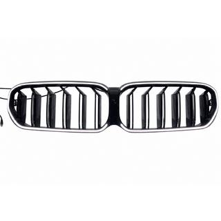 Ноздри M-Look V1 LED (2021-2023, черный глянец) BMW 5 серия G30/G31 2017–2023 гг. фото 2