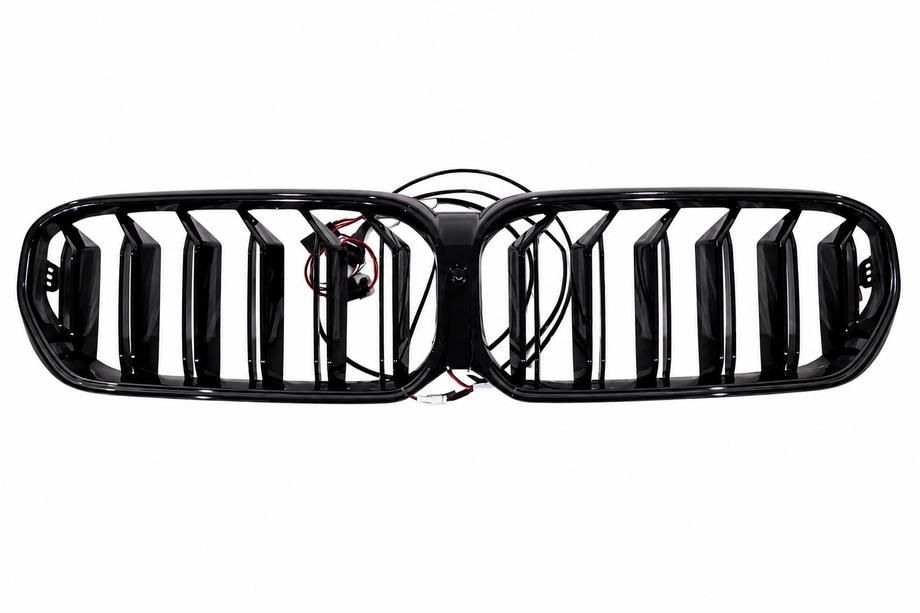 BMW 5 серия G30/G31 2017–2023 гг. Ноздри M-Look V1 LED (2021-2023, черный глянец) Фото 3