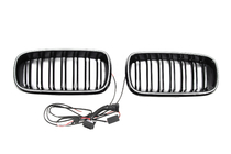 BMW X5 F15 2013-2018 гг. Ноздри M-Look LED (чёрный глянец) фото 7