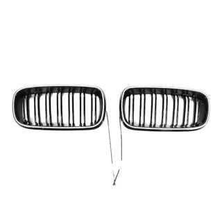 Ноздри M-Look LED (чёрный глянец) BMW X5 F15 2013-2018 гг. фото 2