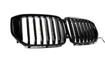 BMW X5 G05 2019–2026 гг. Ноздри 1 Bar LED (2023+, чёрный глянец) фото 2