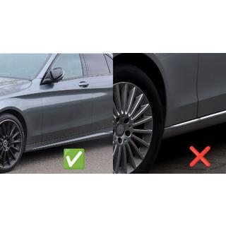 Передние брызговики Premium (для AMG-Line, 2 шт.) фото 2