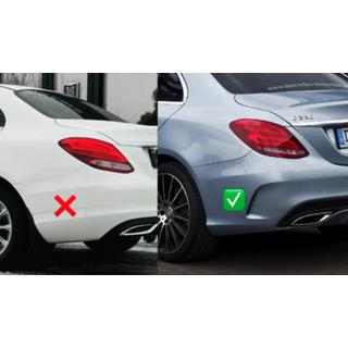 Задние брызговики Premium (для AMG-Line, 2 шт.) фото 2