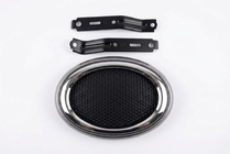 Toyota Land Cruiser Prado 150 2009-2023 гг. Передняя эмблема V4 (2013-2017, 20 см x 14 см) фото 1
