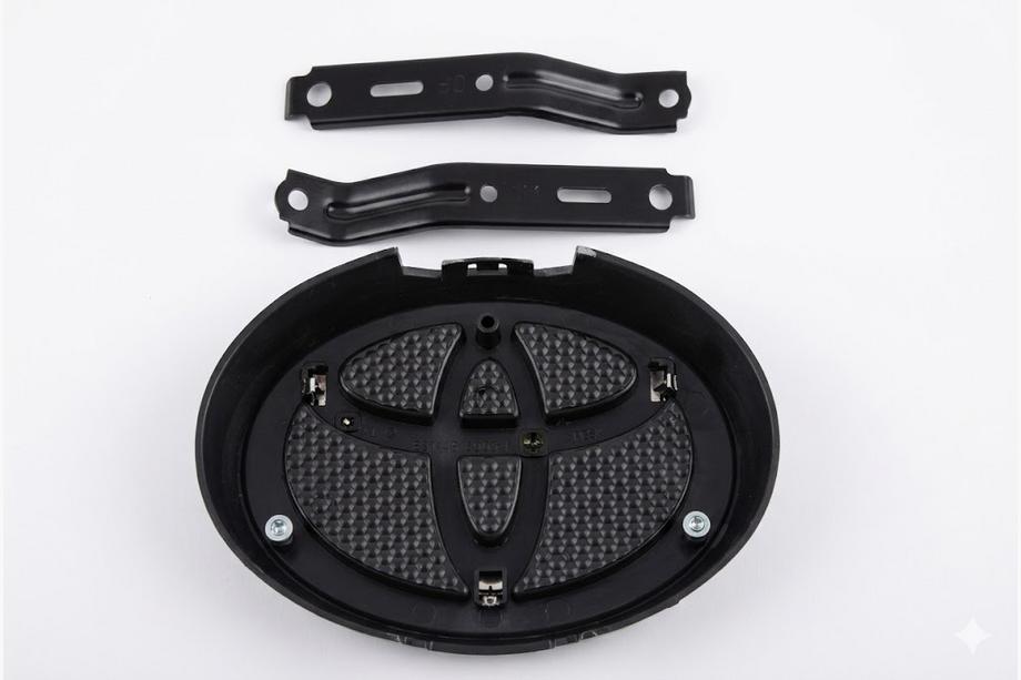Toyota Land Cruiser Prado 150 2009-2023 гг. Передняя эмблема V4 (2013-2017, 20 см x 14 см) Фото 2