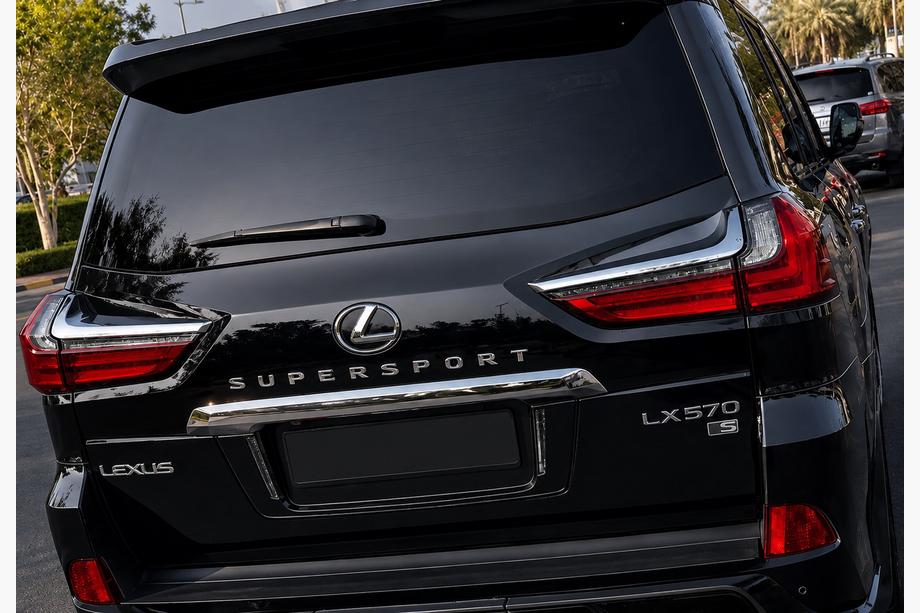 Lexus LX570/450d 2008-2022 гг. Эмблема / шильдик Supersport (3 шт.) Image