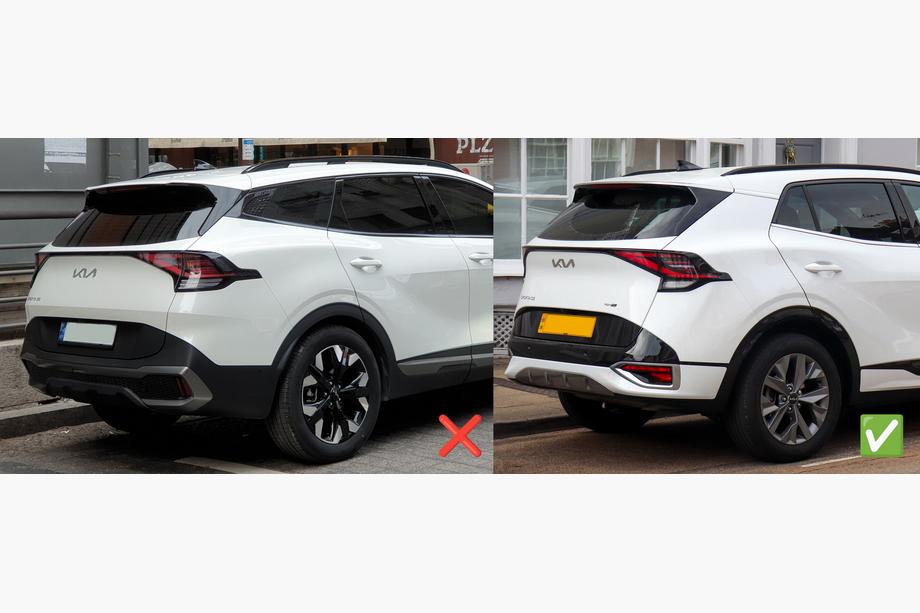 Kia Sportage 2021- гг. Ветровики окон с черным молдингом Niken Luxury (для SWB, 4 шт.) Фото 5