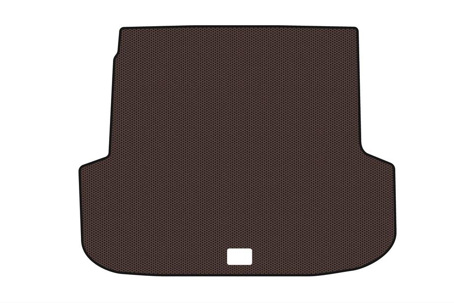 Subaru Outback 2005-2009 гг. Резиновый коврик в багажник Carsuit (Коричневый) Image