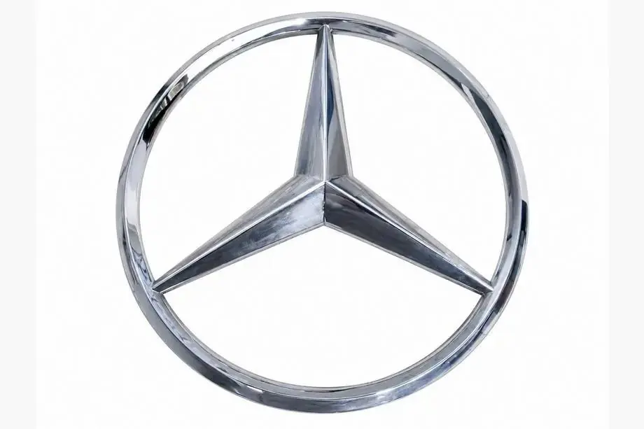 Mercedes GLE/ML class W166 2011-2018 гг. Передняя эмблема (21 см) Фото 1