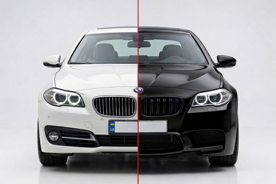 BMW 5 серия F10/F11 2010–2016 гг. Комплект обвесов с крыльями V2 (M5 Power) Фото 2