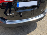 Toyota Rav 4 2013-2018 гг. Накладка на багажник OmsaLine нержавейка (2013-2016) фото 3